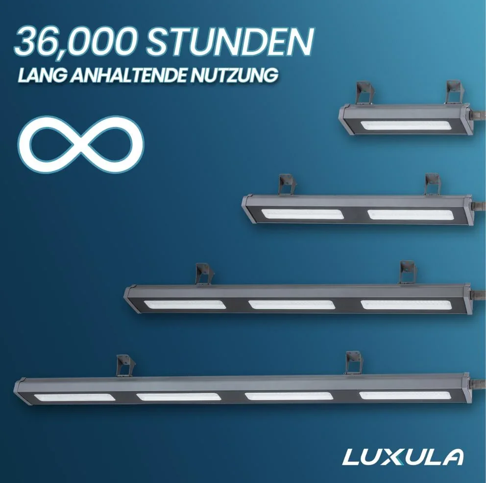 LED-HighBay in linearer Form bietet 50 W, 6200 lm, 5000 K (neutralweiß) und IP65 Schutz - 3