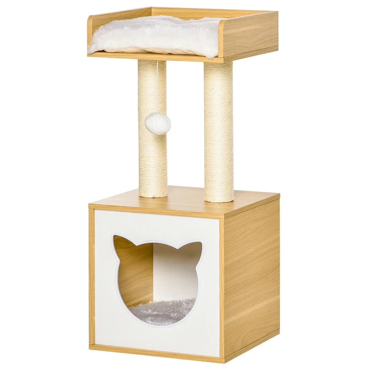 Katzennest 35 cm x 35 cm x 81 cm - 1