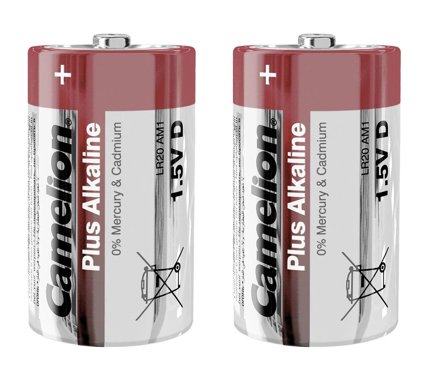 Plus Alkaline Mono D Batterie - 2Stück - 1