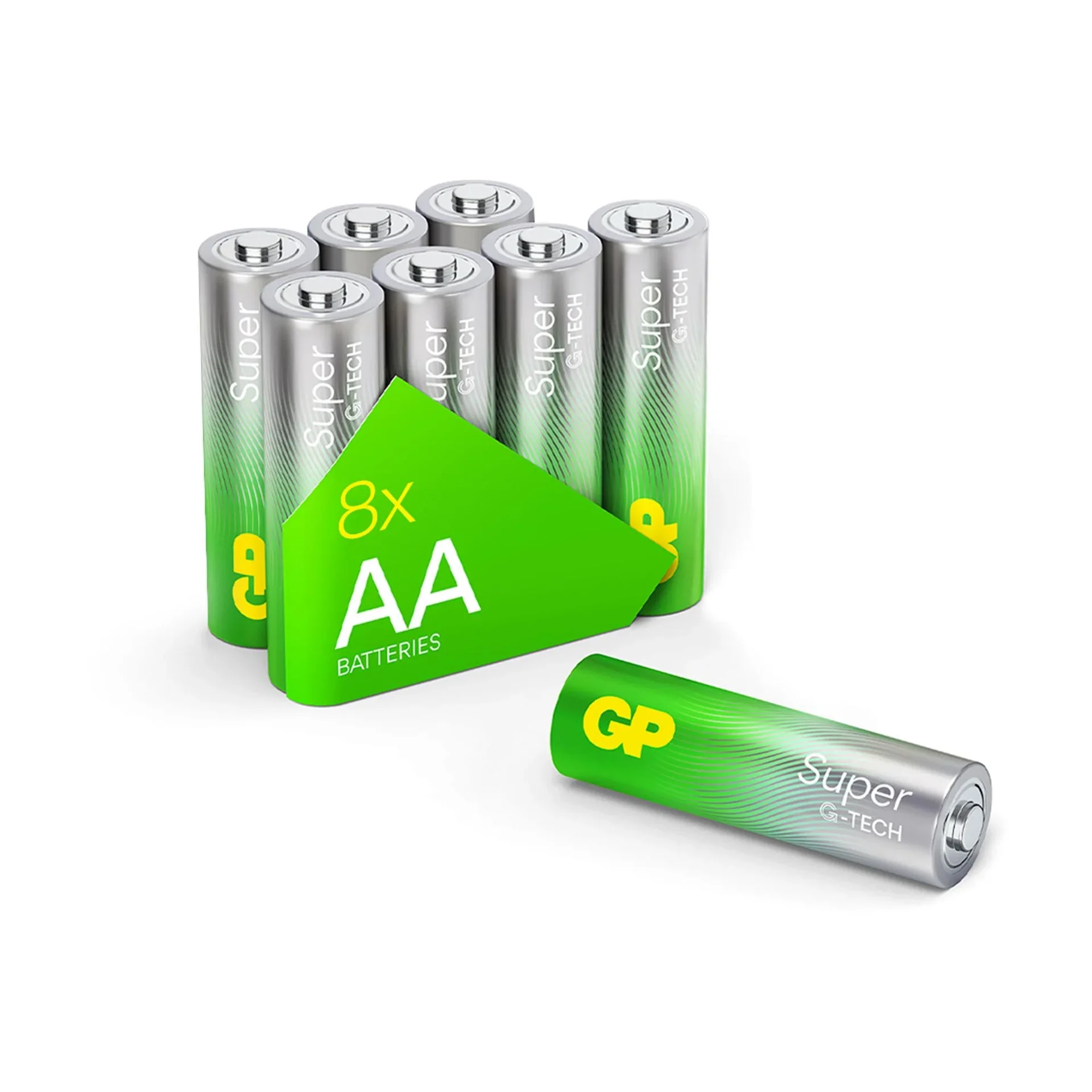 SUPER Mignon (AA) Alkaline Batterien - 8 Stück - 2