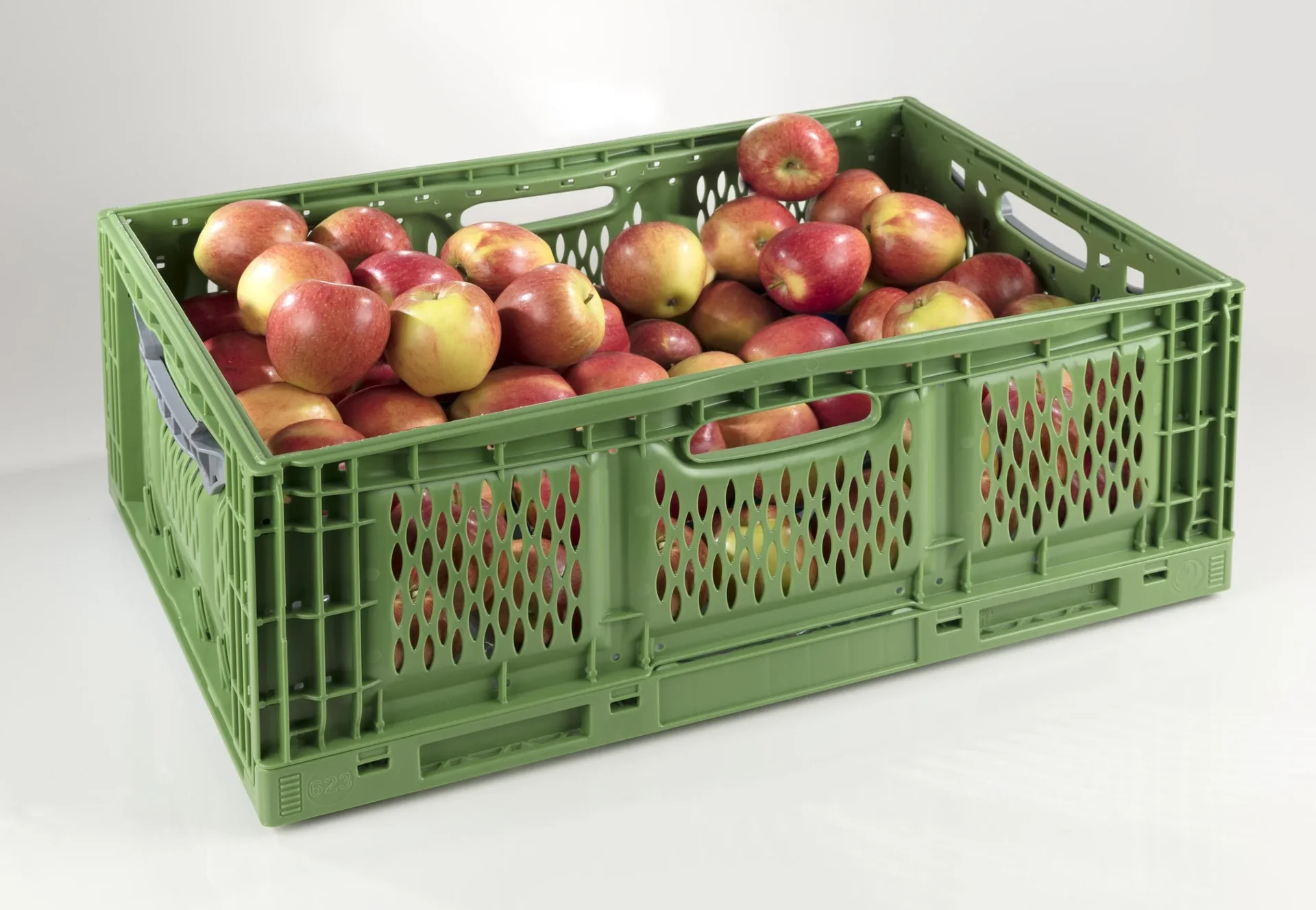 Kunststoffbehälter "Clever-Fresh-Box", klappbar, 60 x 40 x 23 cm - 3