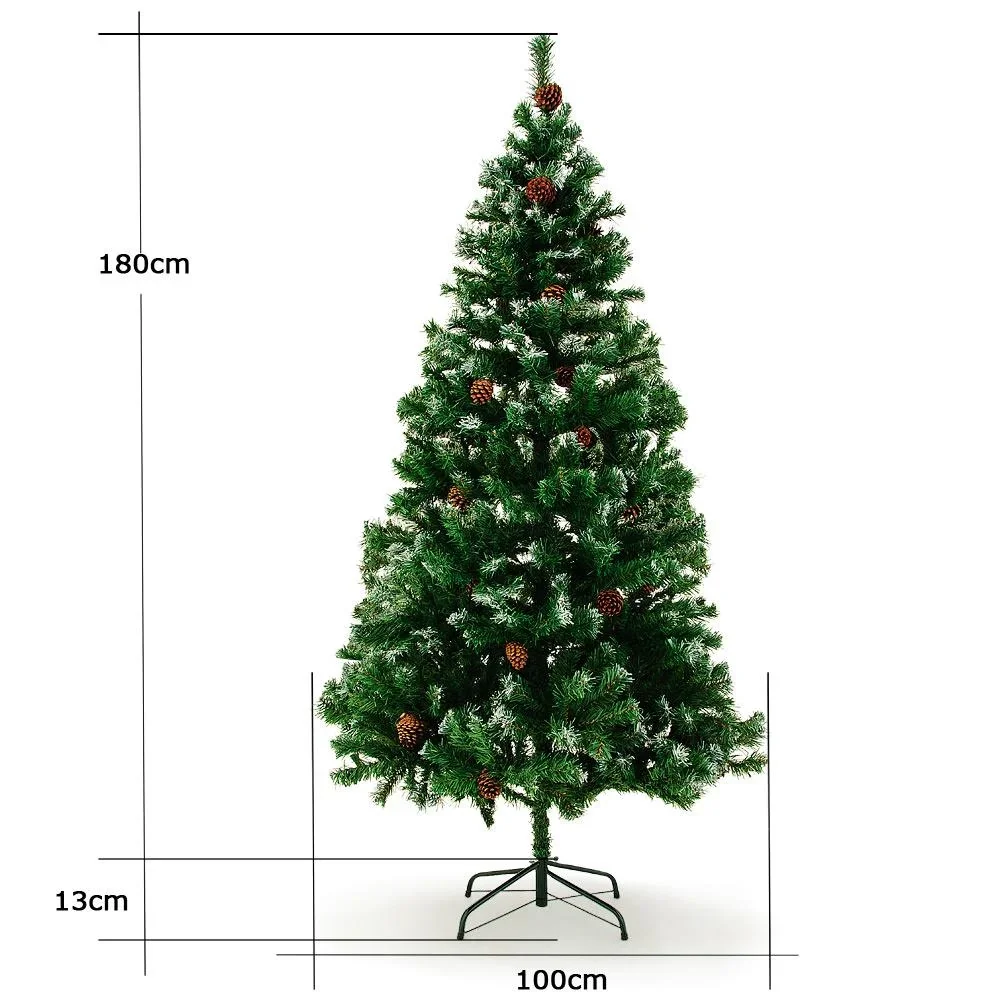 Kirschbaum 180cm mit Schnee - 2