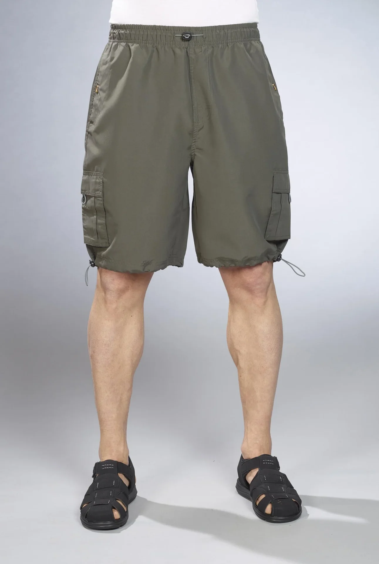 Herren Shorts mit Gummizug, Farbe schwarz, Gr. L - 4