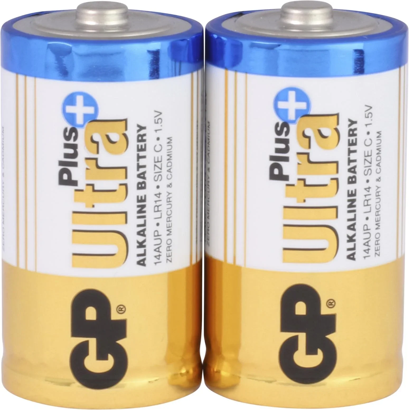 ULTRA PLUS Baby C Alkaline Batterien - 2 Stück - 3