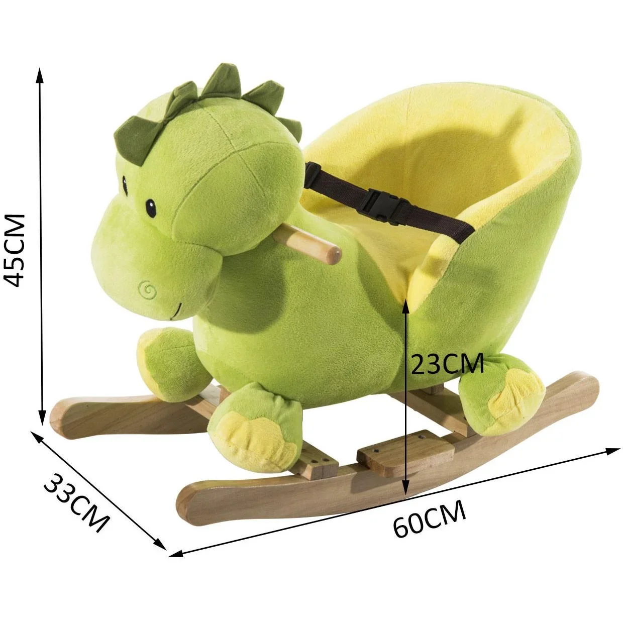 Schaukeldrache aus Polar-Fleece - 2