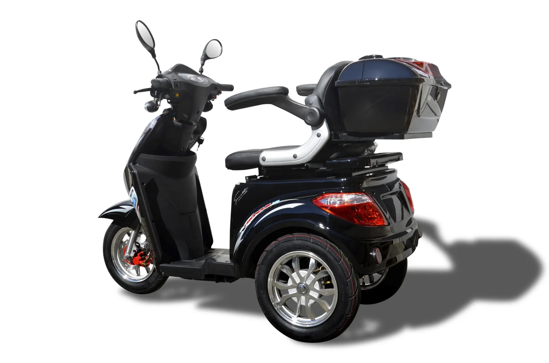 Senioren Roller schwarz - 20 Ah Li-Io Akku - 25 km/h - Seniorenmobil - 2