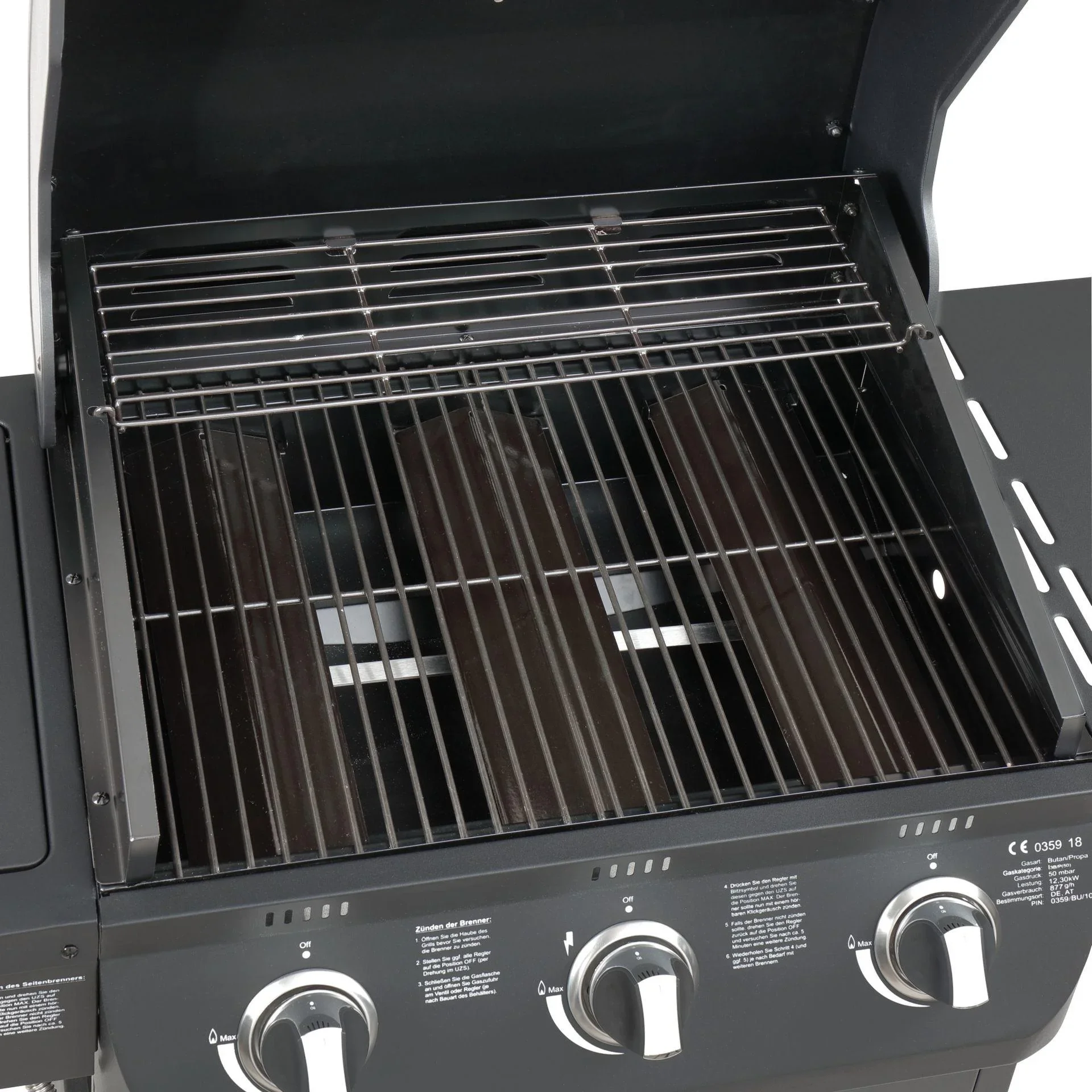 Gasgrill "Columbus" 3+1 Brenner - 1