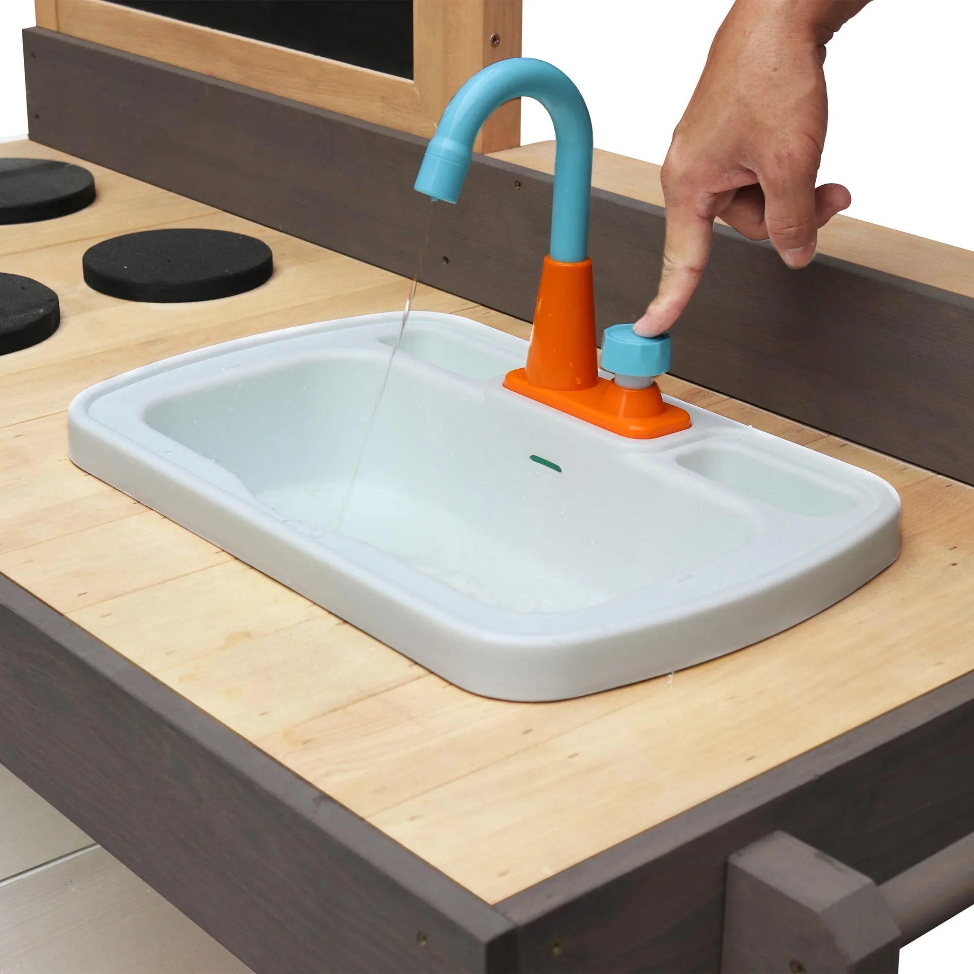 Spielküchen Spüle mit Zubehör - 2
