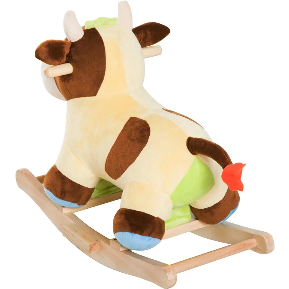 Schaukelpferd Kinder Schaukel Kuh Schaukeltier - 2