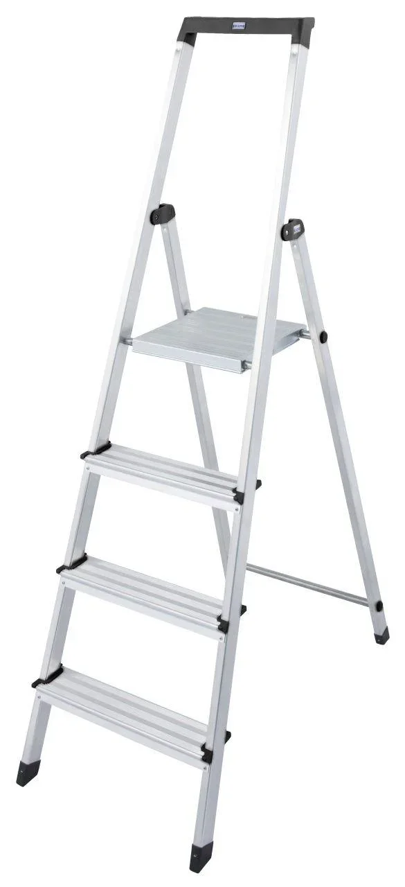 Stufen-Stehleiter mit 3 Stufen plus Plattform - 1