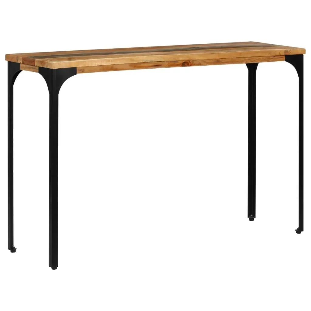 Wandtisch 120x35x76 cm aus massivem recyceltem Holz - 1
