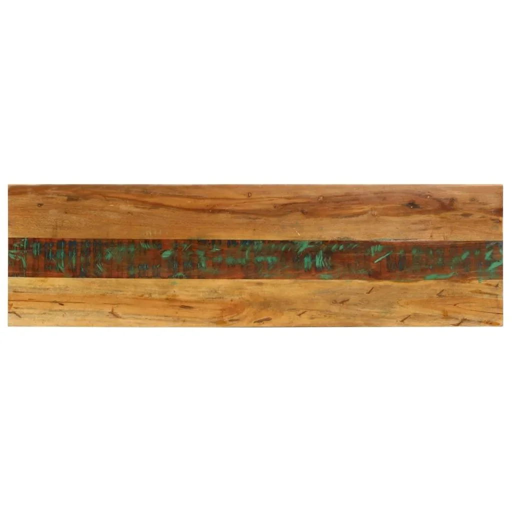 Wandtisch 120x35x76 cm aus massivem recyceltem Holz - 2