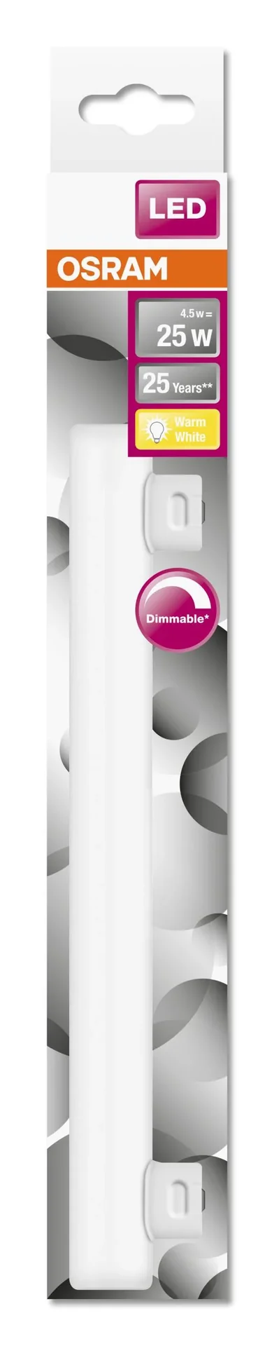 LEDinestra S14s, 4,5 Watt, warmweiß, matt, dimmbar - 2