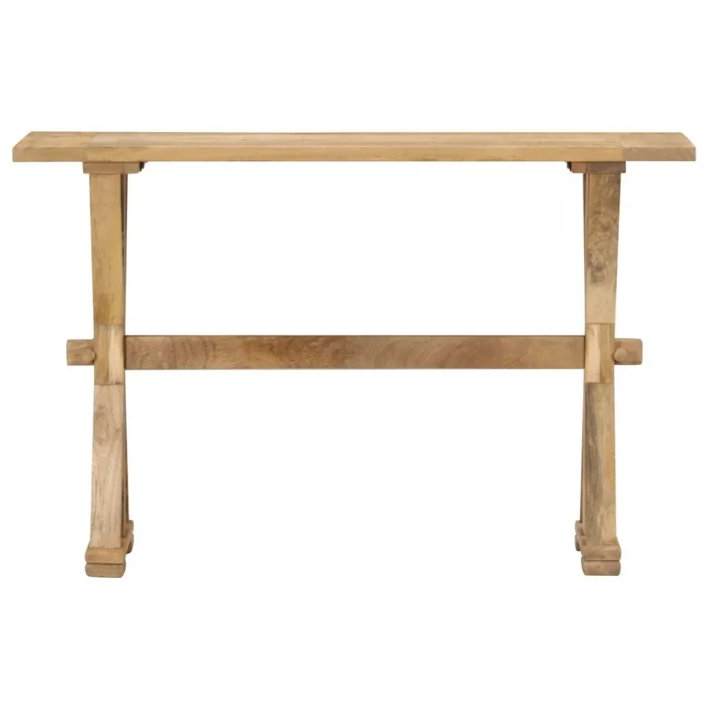 Wandtisch 118x35x76 cm Mango-Massivholz - 2