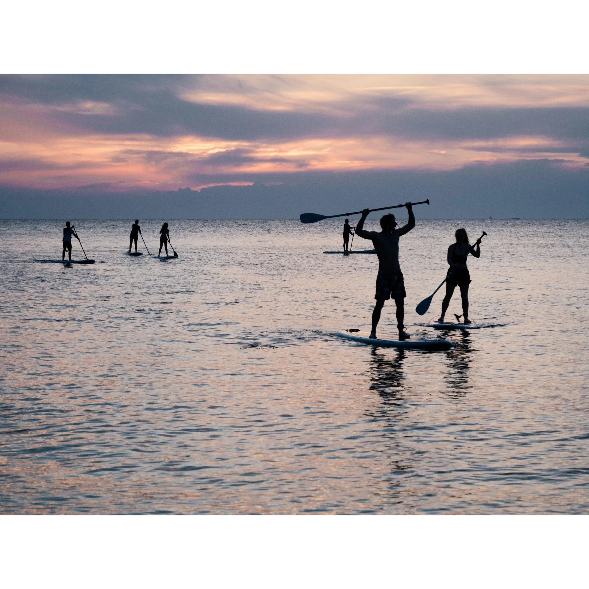 Pacific Sup Brett Anfänger 285 cm - 6-teiliges Set - 1