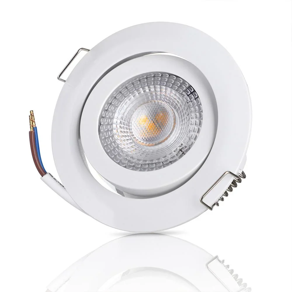 LED-Downlight Krog 6 Stück weiß - 1