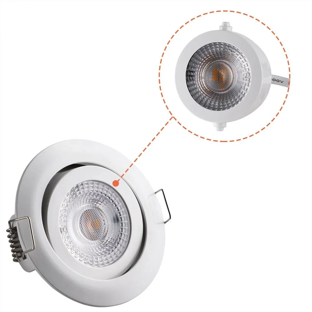 LED-Downlight Krog 6 Stück weiß - 6