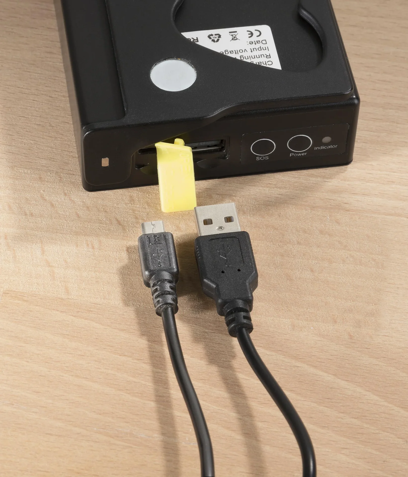 Mini Akku LED Fluter mit Powerbank - 6