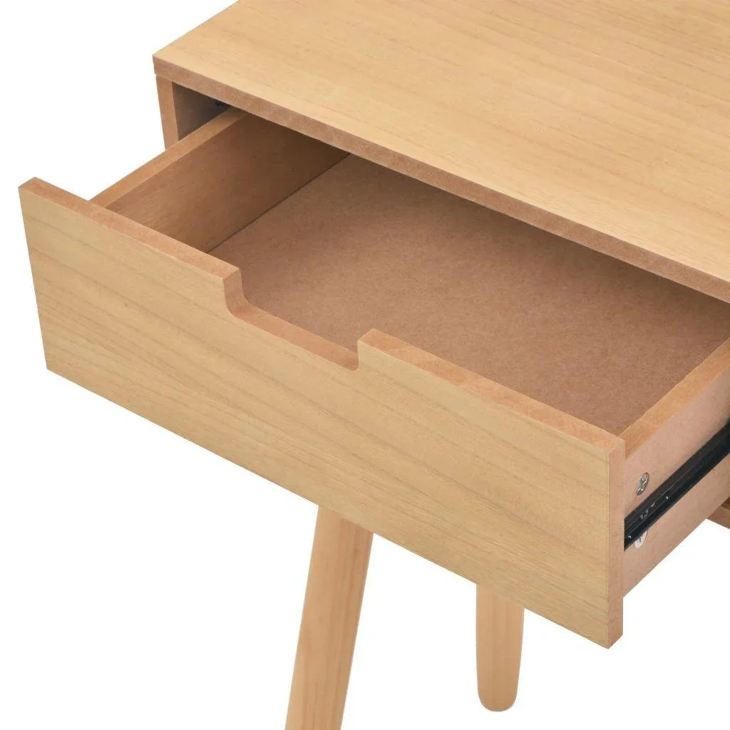 Wandtisch 80x30x72 cm Kiefer massiv braun - 3