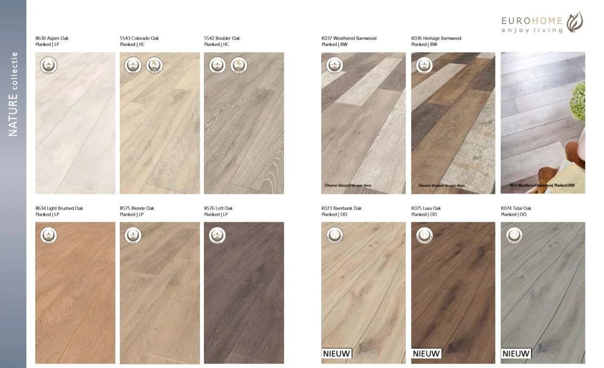 Nature Laminatboden Aspen Oak 8 mm 2,22 m² - 3