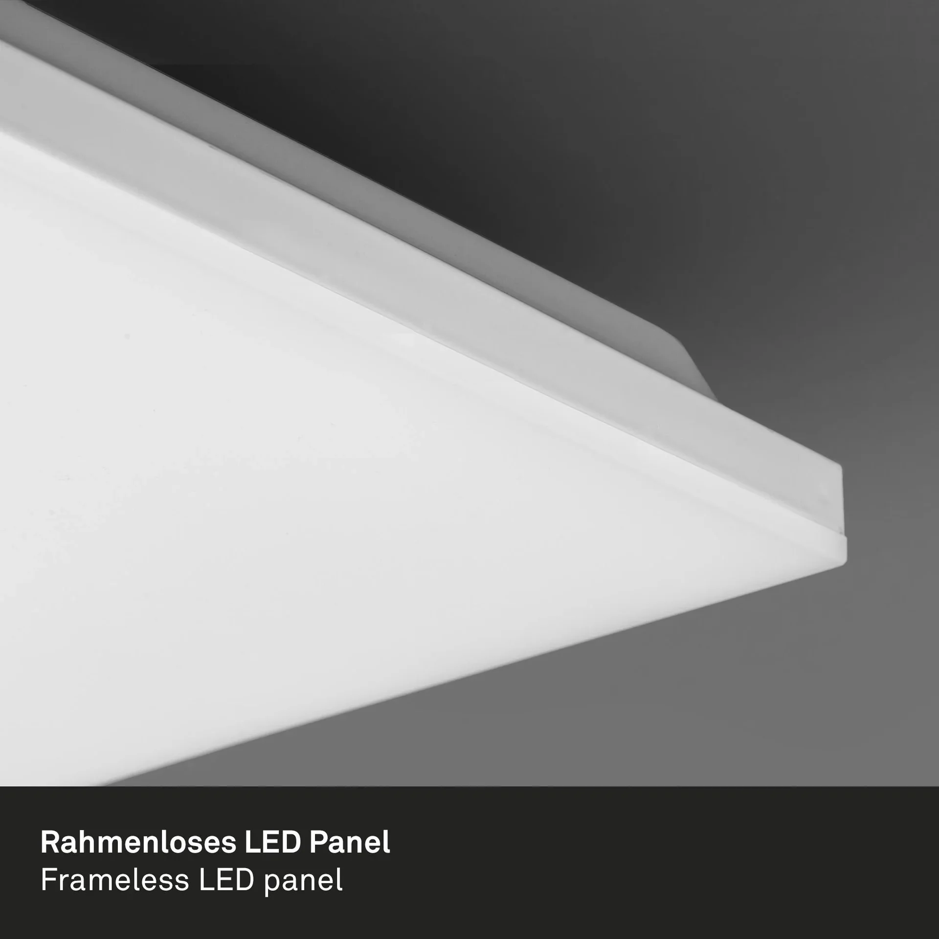 Rahmenloses LED Panel, rechteckig, 24 Watt, weiß - 1