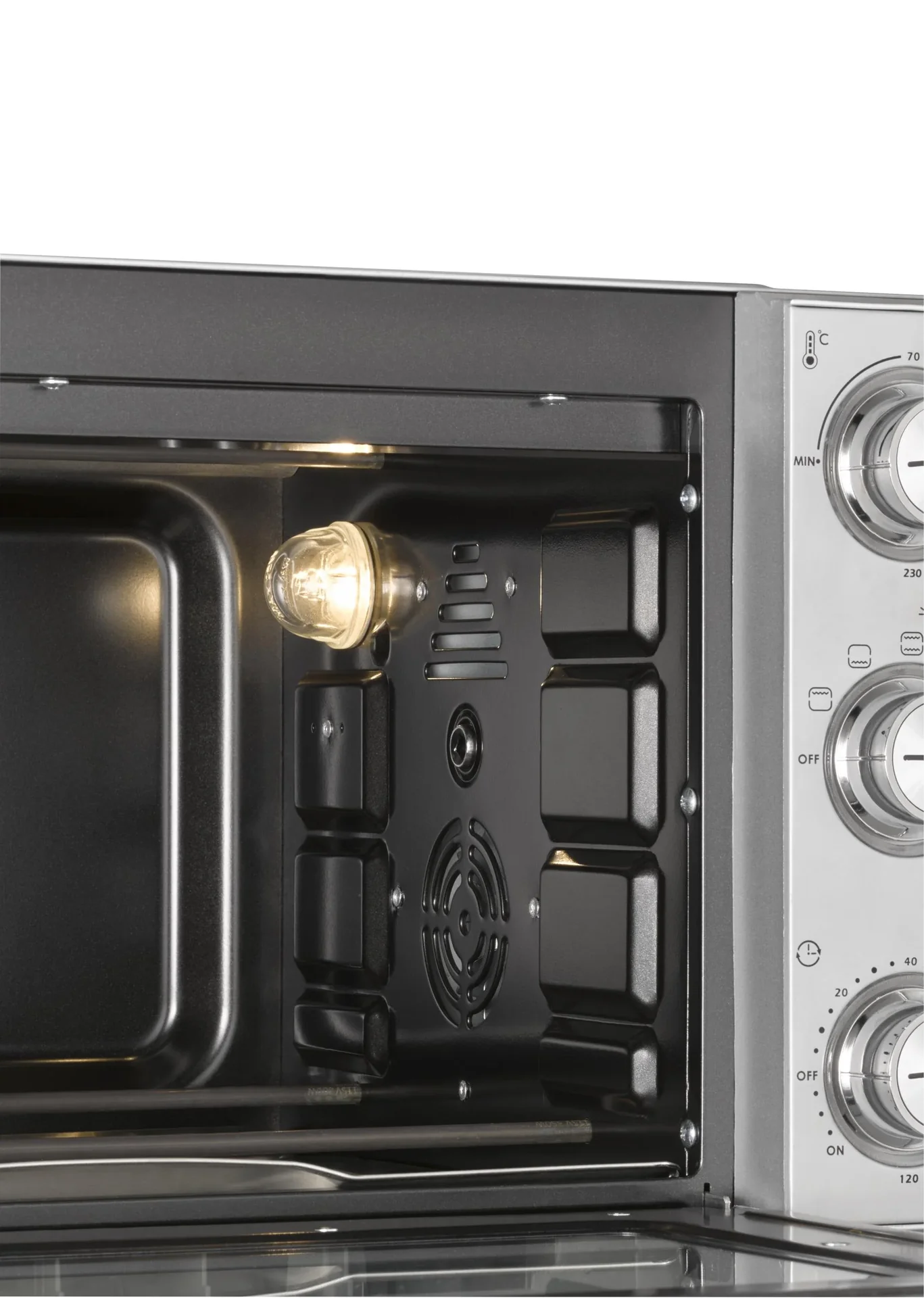 Backofen TO 26 SilverStyle 26 L - Multi-Backofen mit Pizzastein - 8