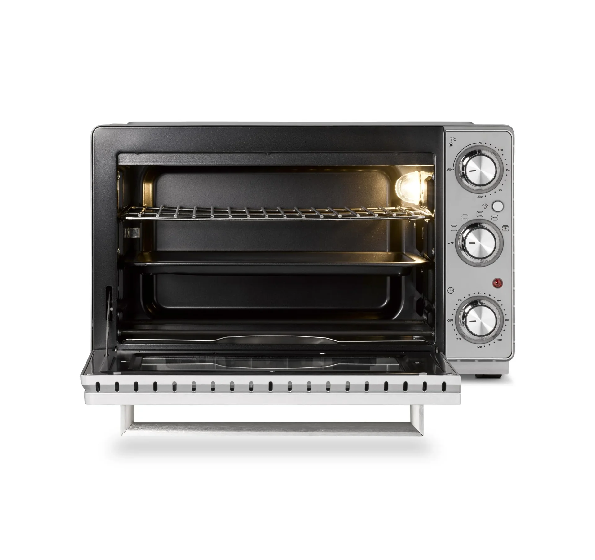 Backofen TO 26 SilverStyle 26 L - Multi-Backofen mit Pizzastein - 9