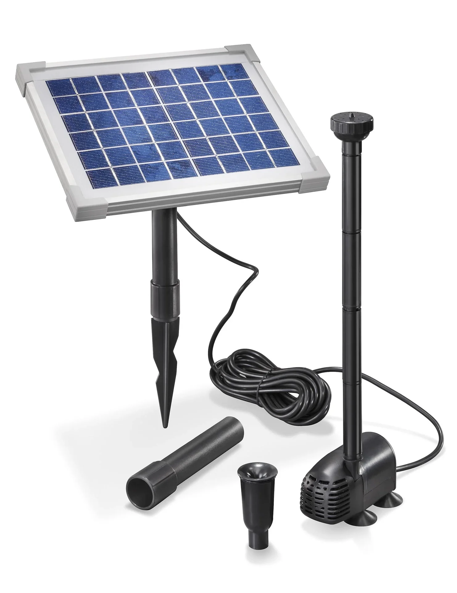 Solarpumpensystem "Splash" mit 5 W Solarmodul, 470 l/h, max. 75 cm - 2
