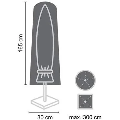 Außenabdeckung für Sonnenschirm - bis zu 3 M - 0