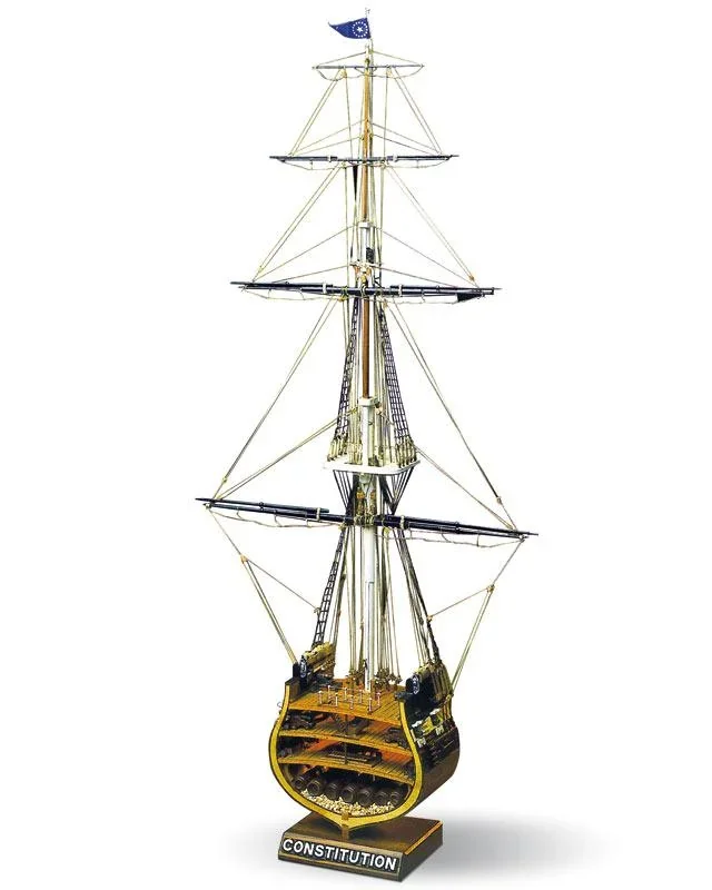 Bausatz USS Constitution Mast Maßstab 1:93 - 0