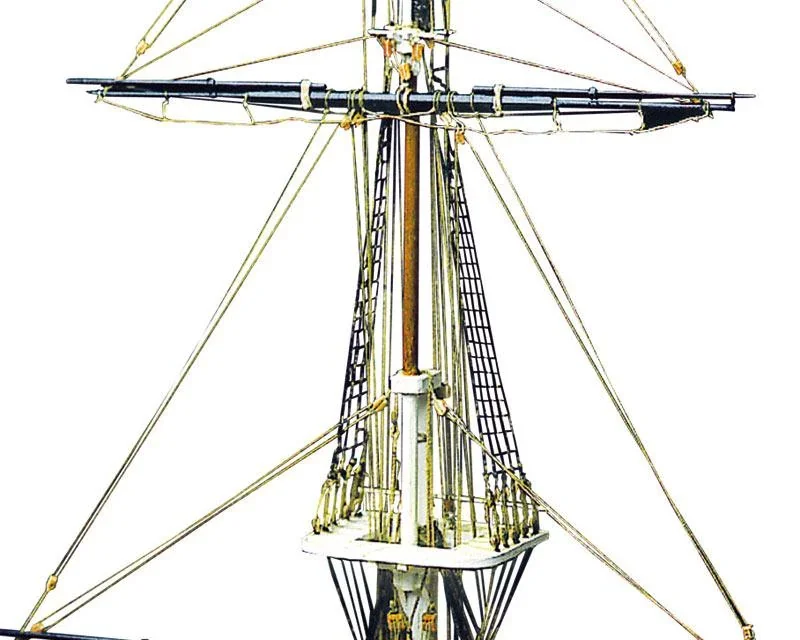 Bausatz USS Constitution Mast Maßstab 1:93 - 1