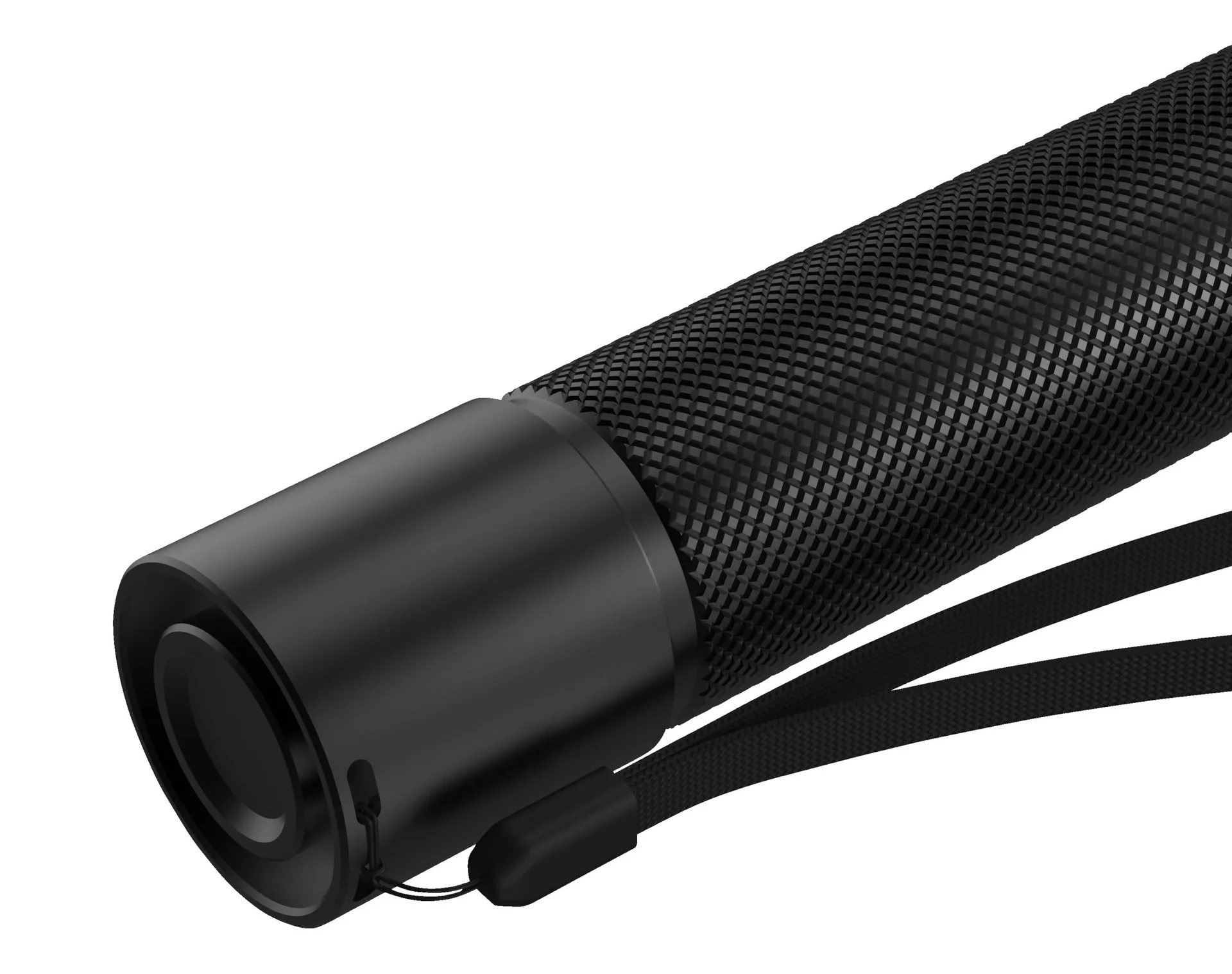 Professionelle COB-LED-Metalltaschenlampe mit Powerbankfunktion IPX7, wiederaufladbar - 1