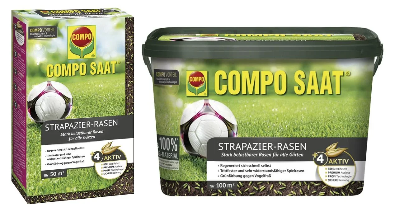 Strapazier-Rasen - 2000 g, für 100 m² - 0