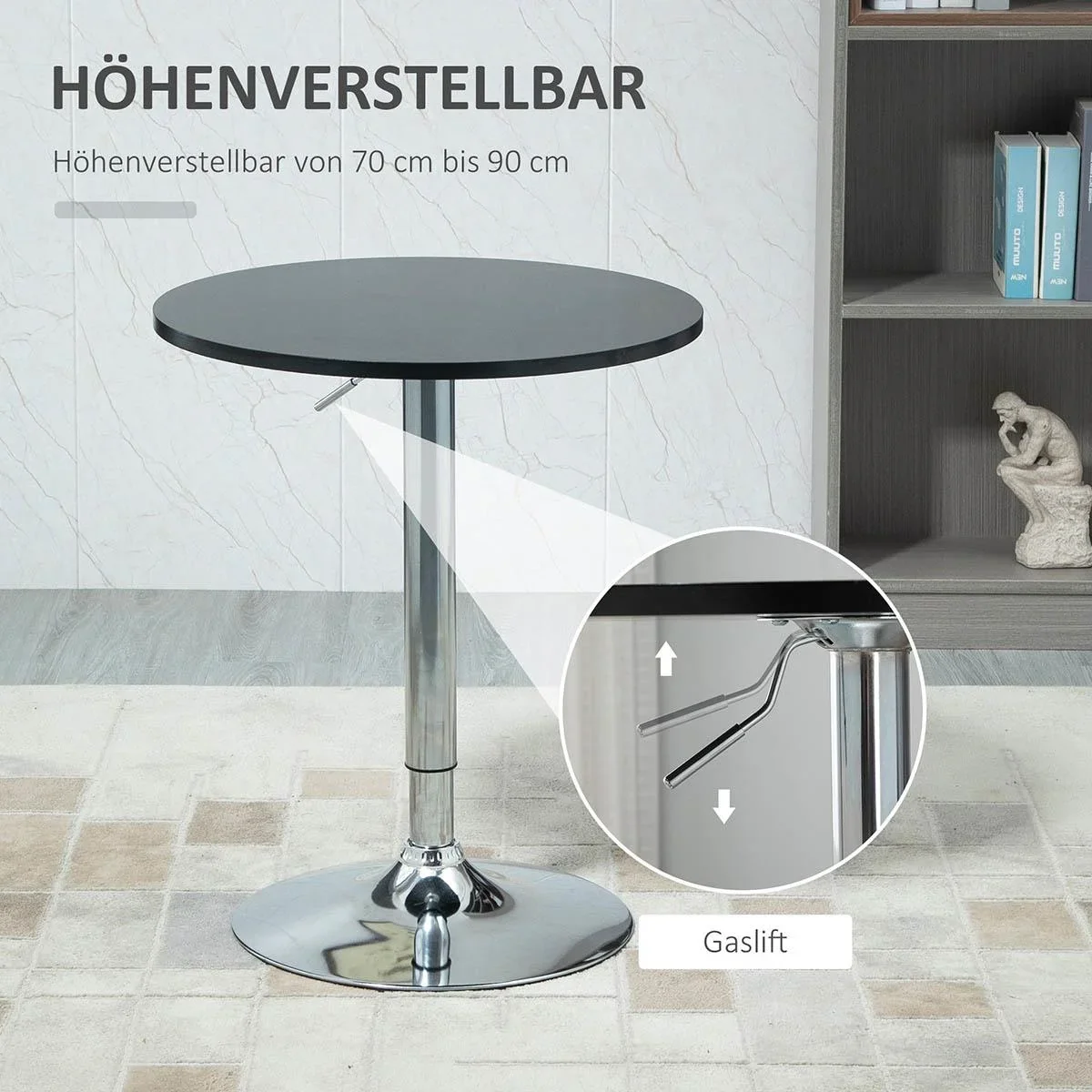 Doppelter Sonnenschirm mit LED-Leuchten 4,5m hellgrau - 3