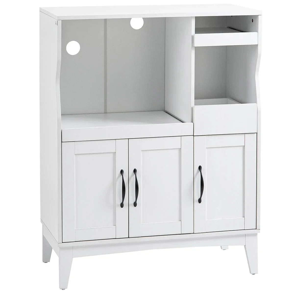 Küchenschrank mit Klappregal 84 cm x 39 cm x 109 cm - 1