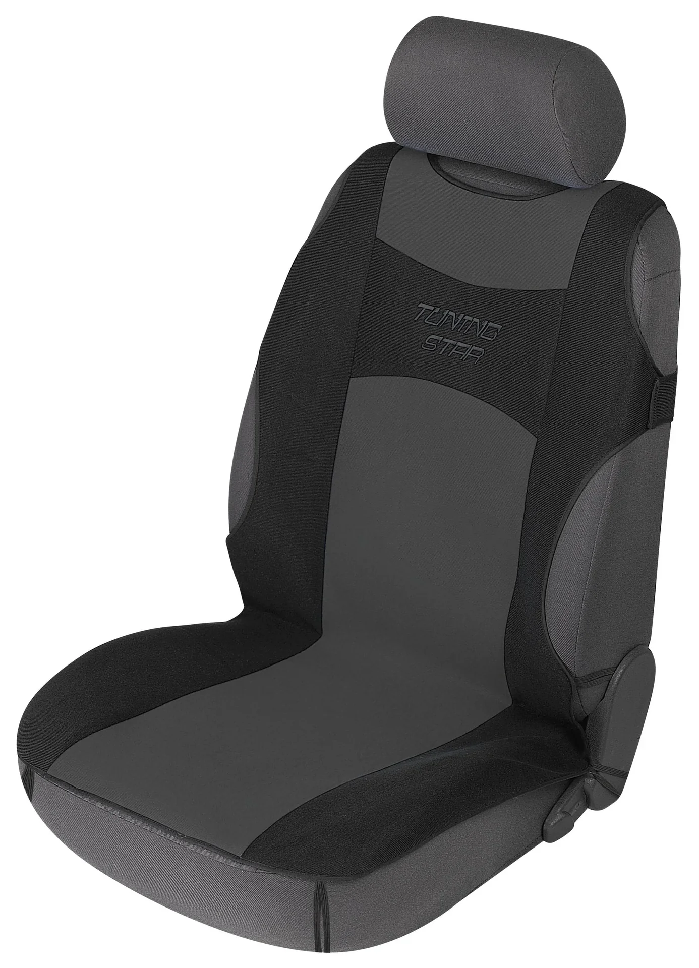 Autositzbezug Universalgröße Tuning Star anthrazit schwarz - 1