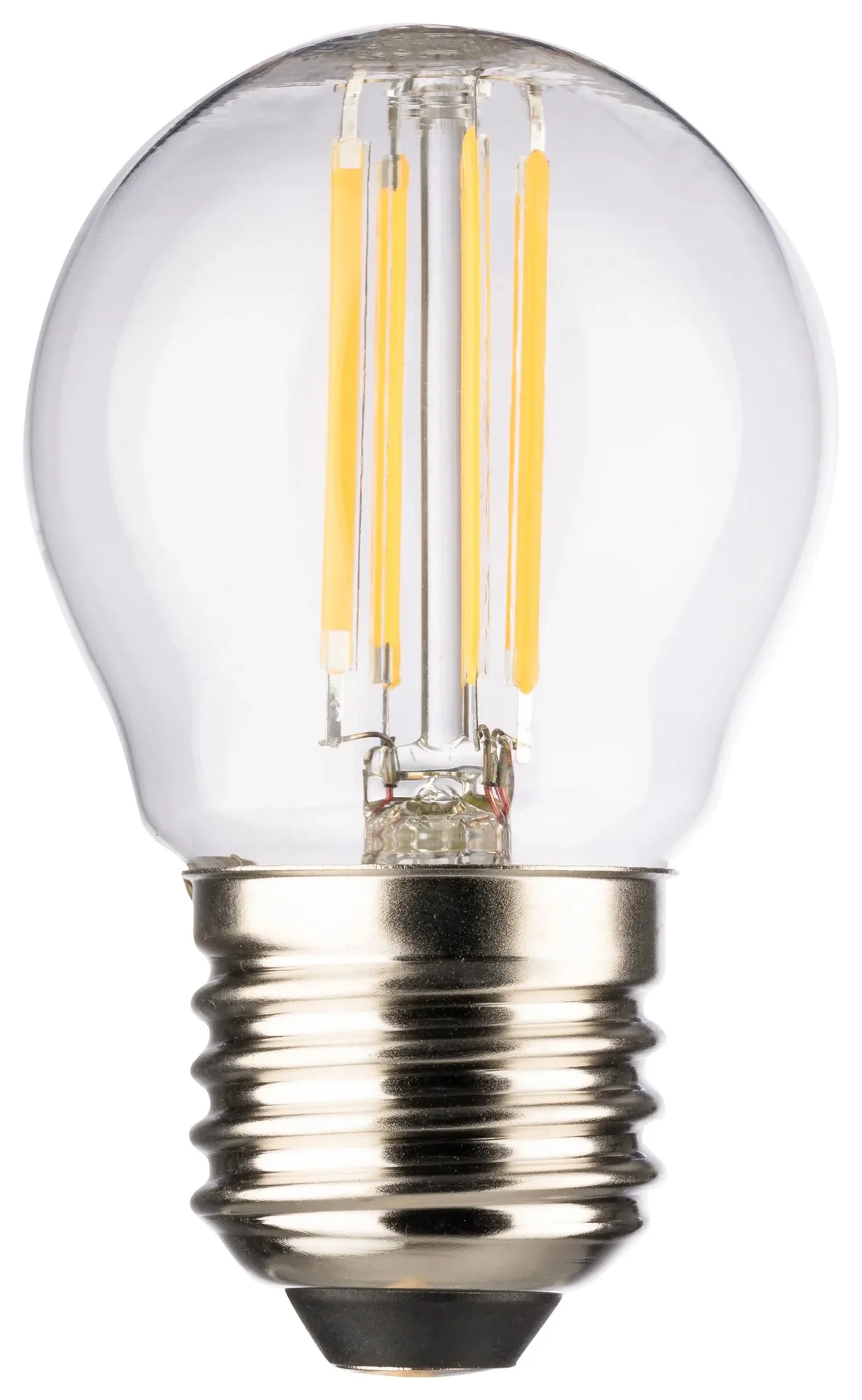 Retro-LED Tropfenlampe mit 4 Watt, E27, warmweiß, klar - 0