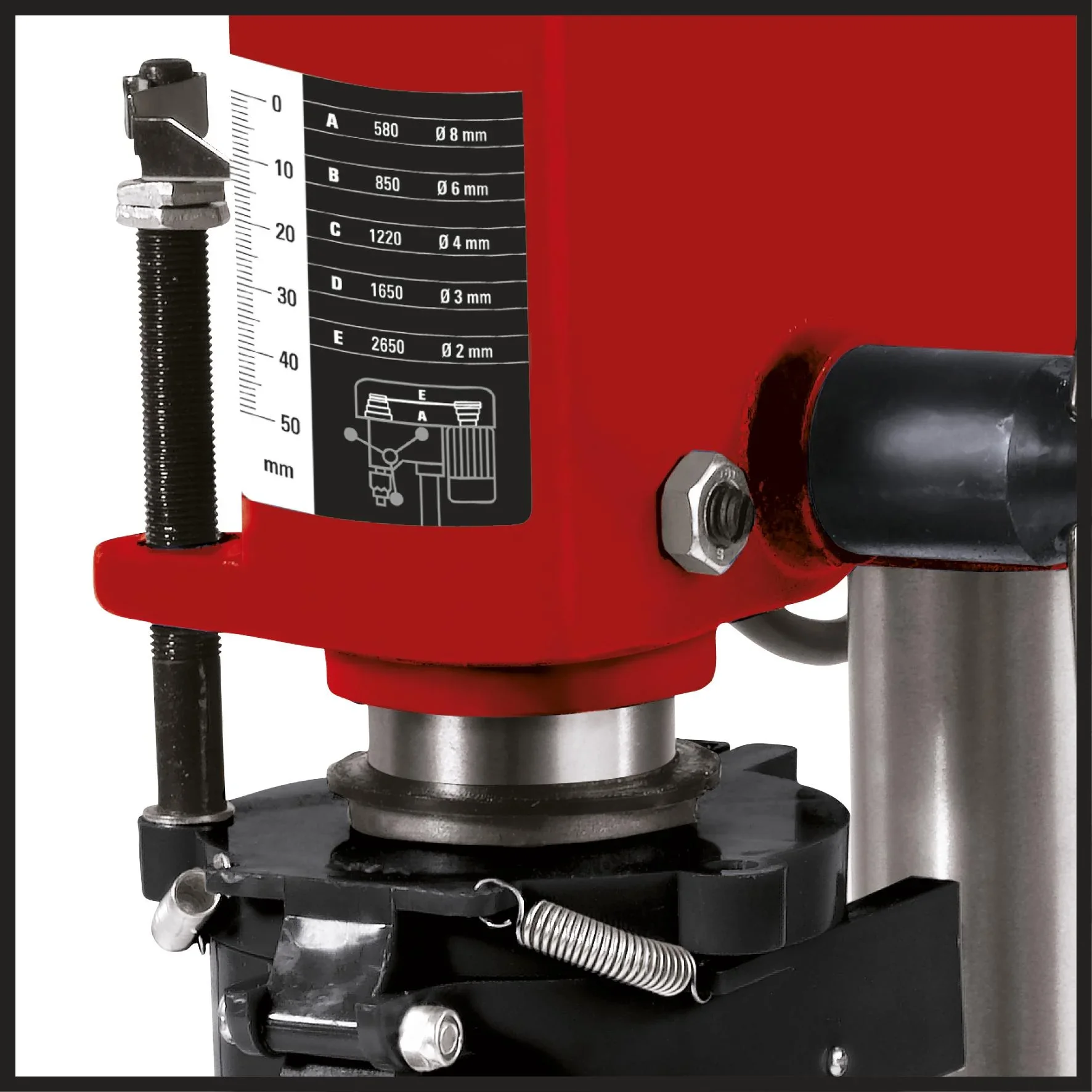 Säulenbohrmaschine TC-BD 350 - 4