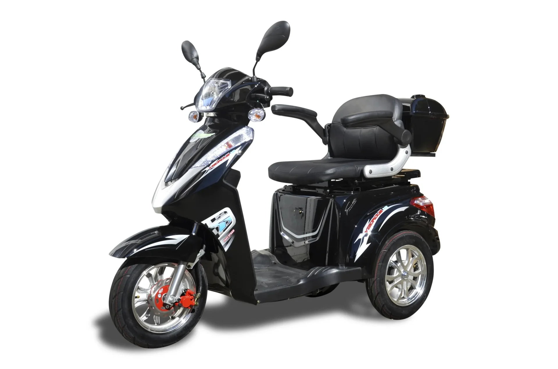 Senioren Roller schwarz - 25 km/h - Seniorenmobil - 1