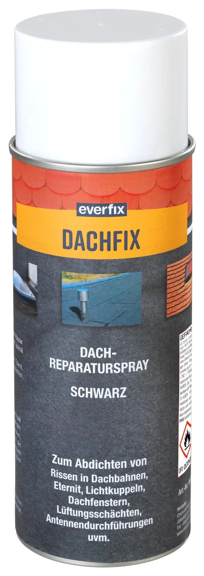 Dachreparaturspray, Schwarz, 400 ml - 0