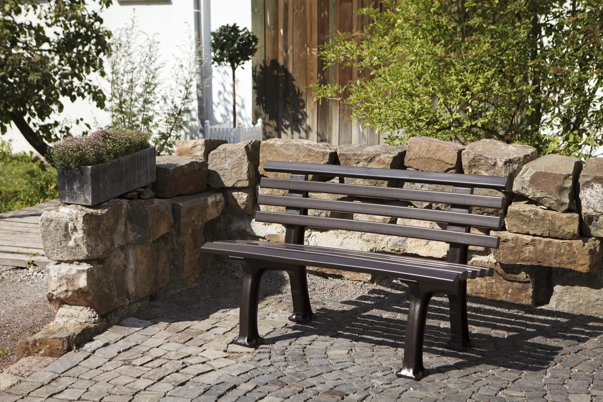 Gartenbank Ibiza braun - 1