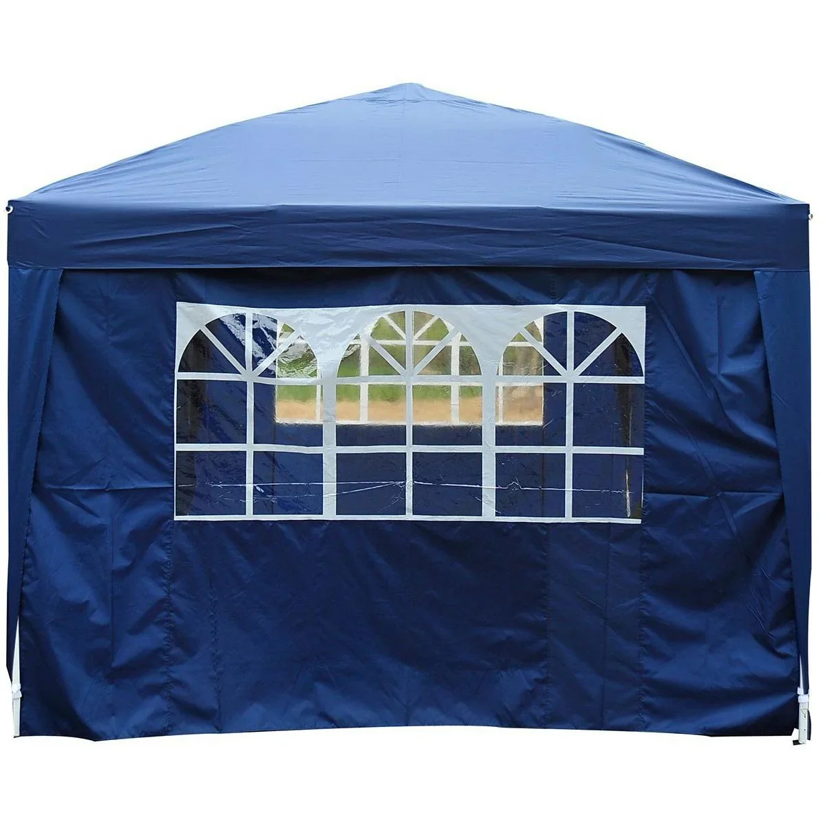 Faltpavillon 3x6 Wasserabweisend Blau Stabil Outsunny - 3