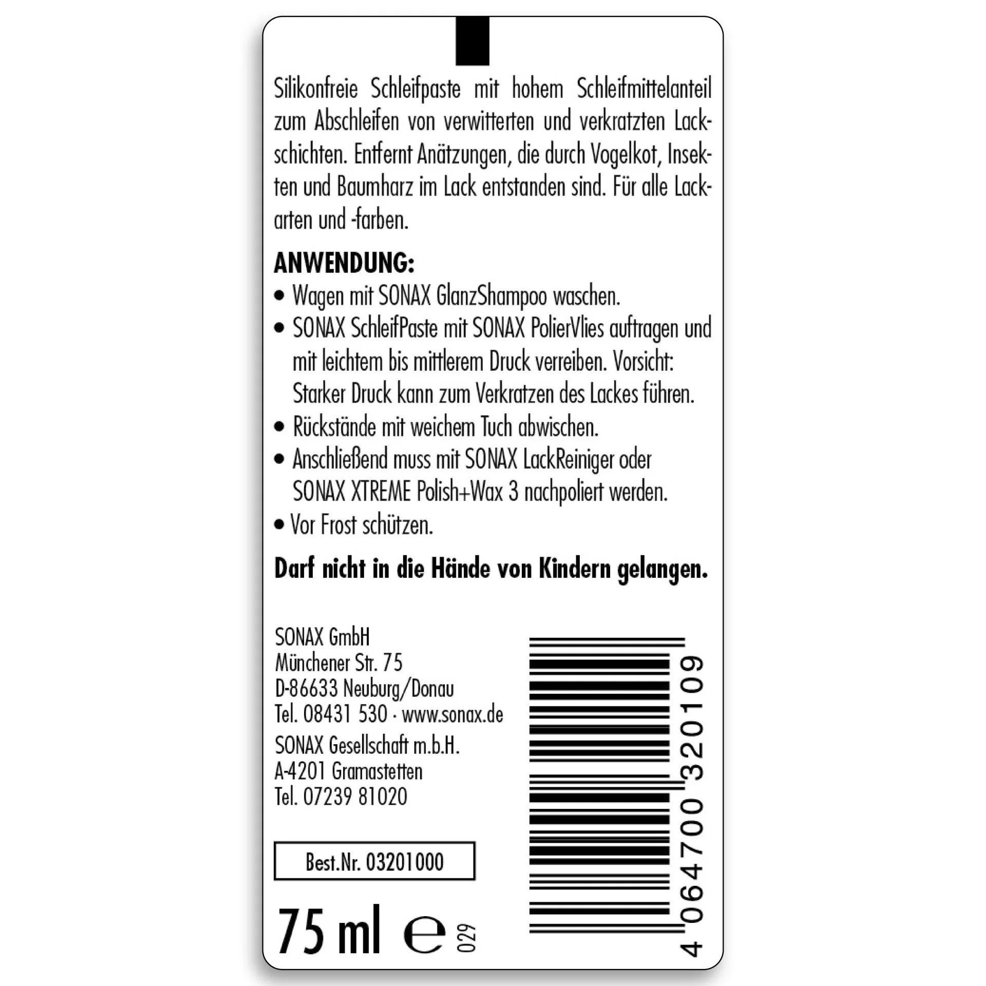 Schleifpaste 75 ml - 3