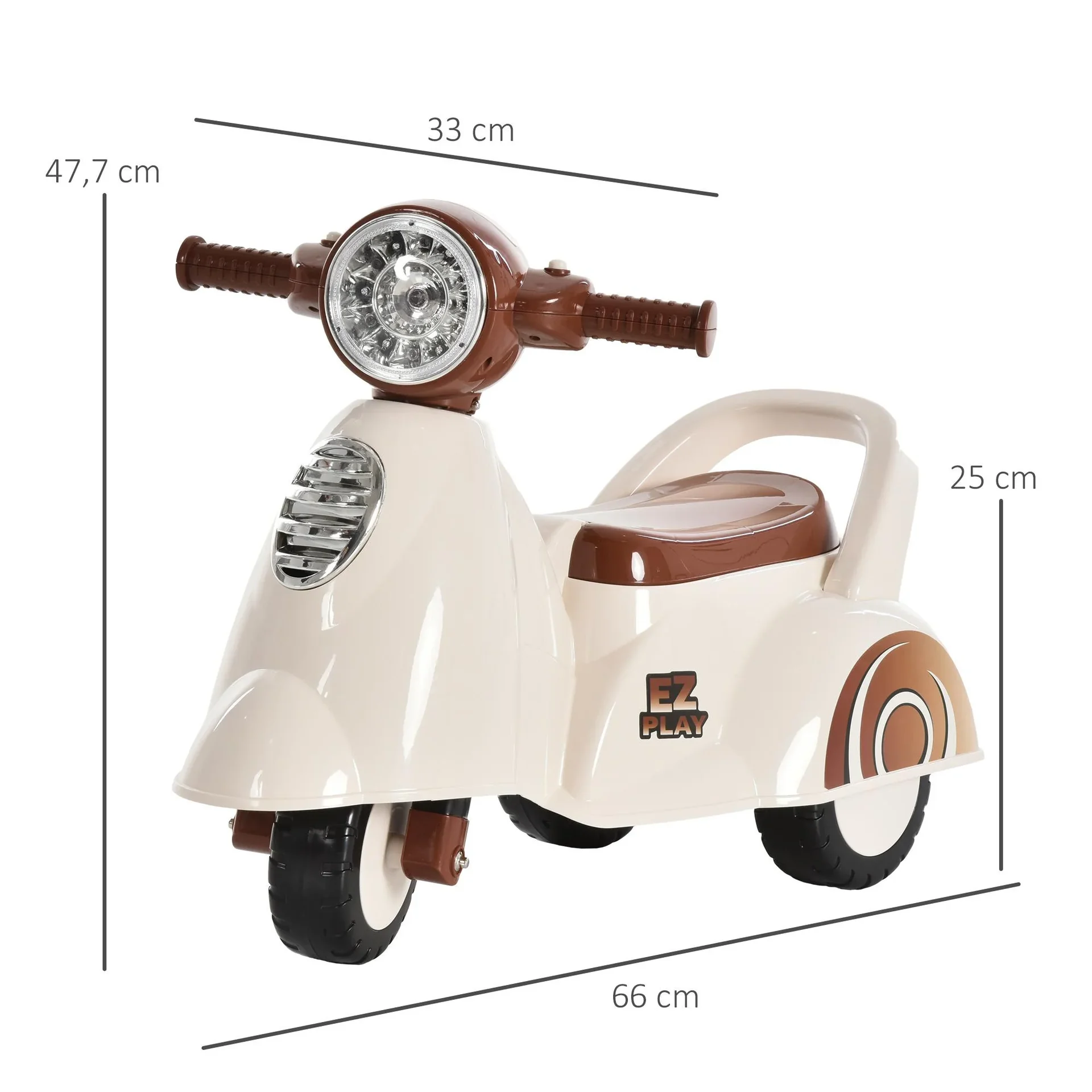 Kinder Rutscherauto als Motorrad - 1