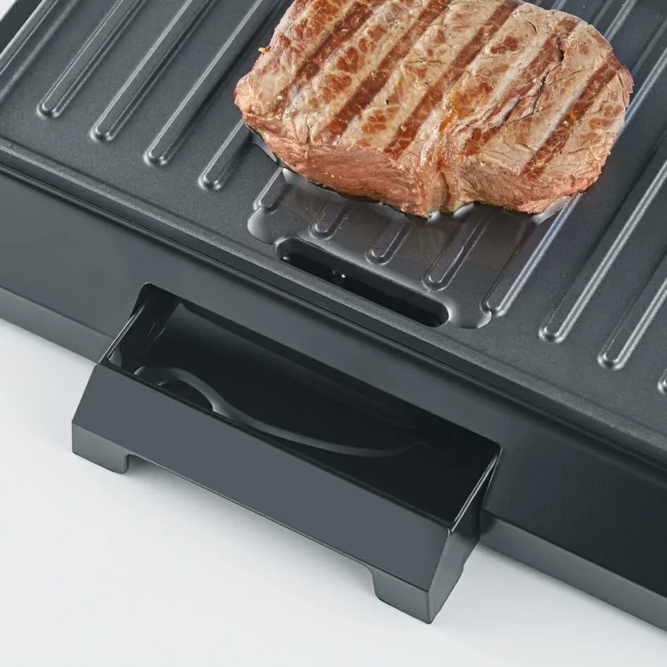 Kompaktes Multigrillgerät - 800 Watt - Grau - 1