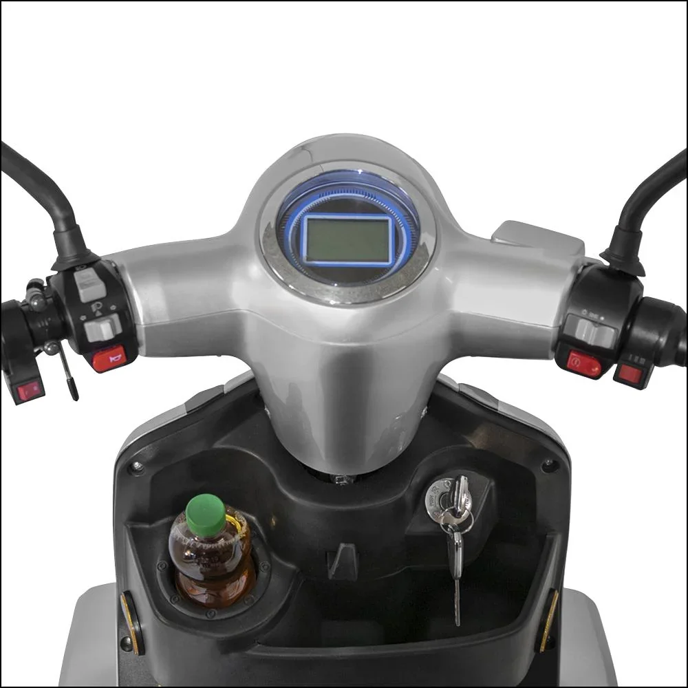 4-Rad E-Mobil Palermo 15 km/h silber - 3