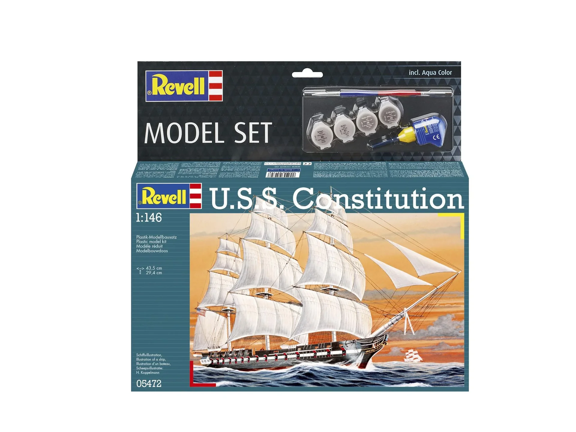 Model Set USS Constitution - 0