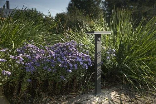 Solar LED Stand ARIANE mit Sensor schwarz, 3,3 Watt, 210 lm, warmweiß - 2
