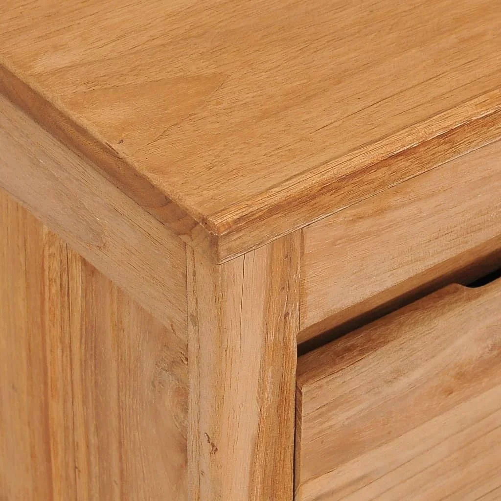 TV-Schrank 100x30x35 cm massiv Teak - 0