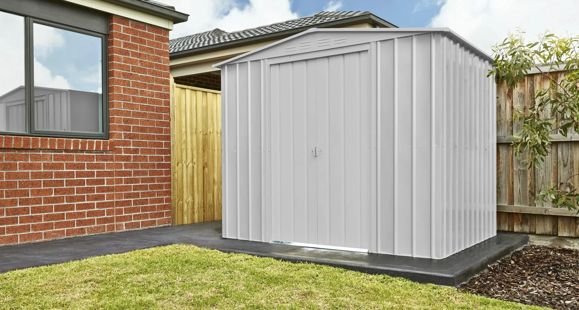 Gerätehaus Gartenmanager Dream 86 H 178, metallic - 2